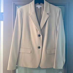 NTW Nine West beige button Jacket